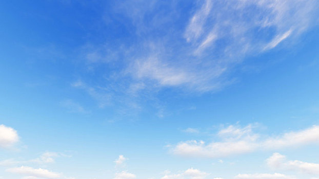 多云,蓝天,抽象,背景,蓝天背景,小,云
