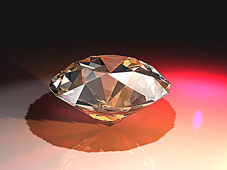 钻石,电脑制图