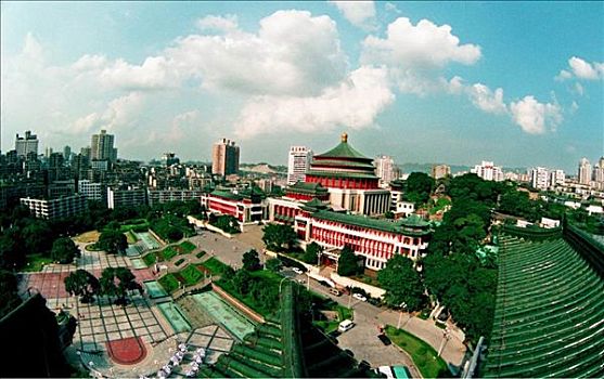 场景,重庆,城市