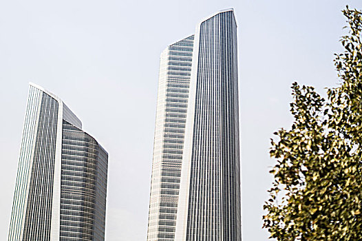 摩天大楼,城市,南京