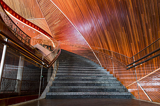 北京国家大剧院楼梯