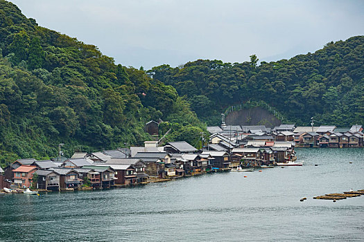 渔民,乡村,京都,日本