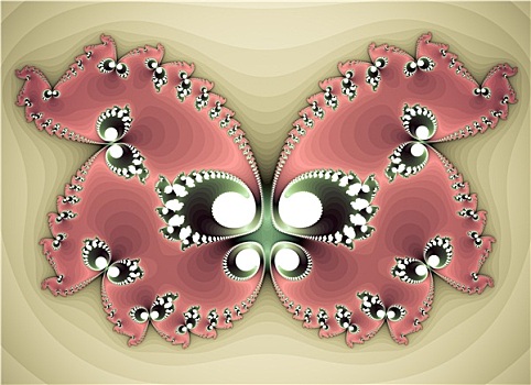 漂亮,蝴蝶,形状,不规则图形