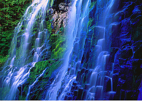 普罗克西瀑布,俄勒冈,美国