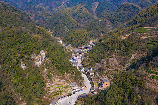 浙江绍兴江南民族村外婆坑古村