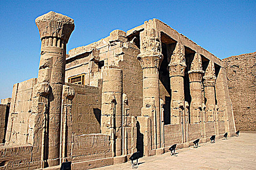 柱廊,伊迪芙,埃及