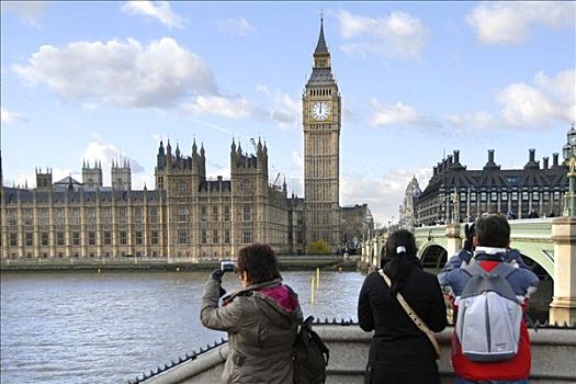 游客,拍照,议会大厦,伦敦,英格兰,英国,欧洲