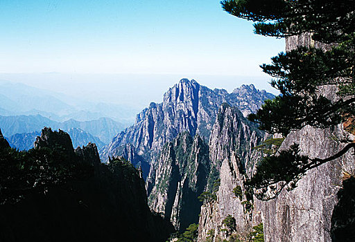 安徽黄山西海剪刀峰