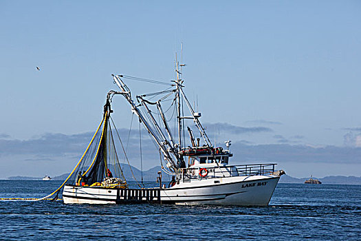 美国捕鱼船图片