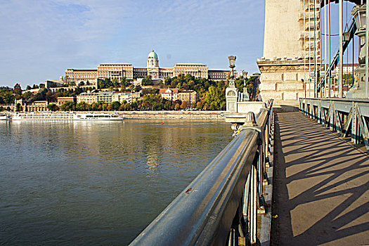 布达佩斯,莲索桥,城市建筑