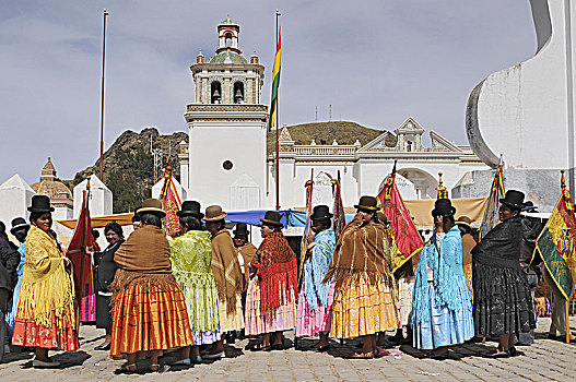 玻利维亚,科帕卡巴纳,节日
