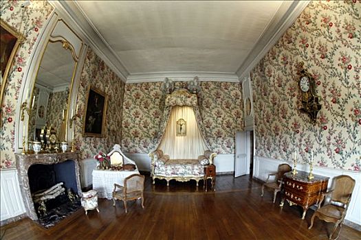 法国,城堡,路易十五,卧室