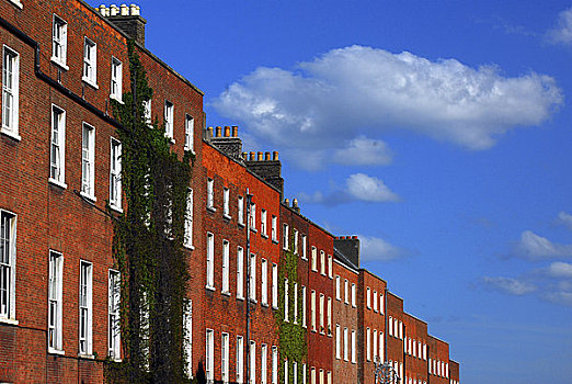 爱尔兰,都柏林,乔治时期风格,建筑