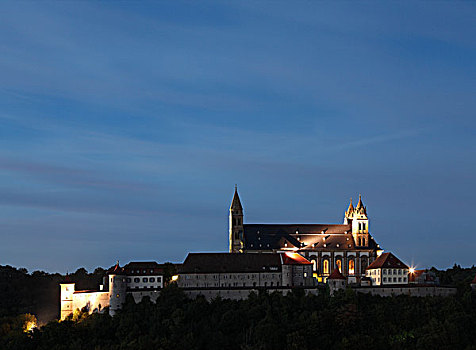本笃会修道院,靠近,巴登符腾堡,德国,欧洲