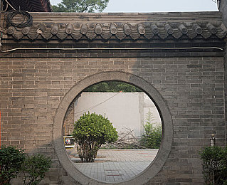 月亮门图片_月亮门高清图片_全景视觉