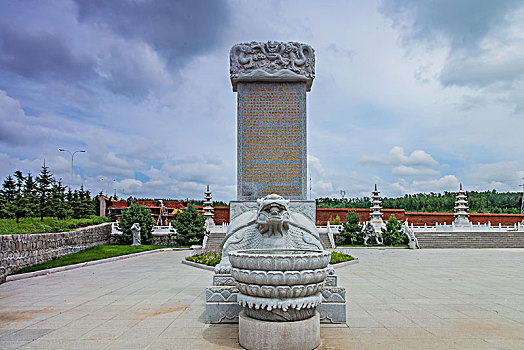 黑龙江省海林市报恩寺建筑景观