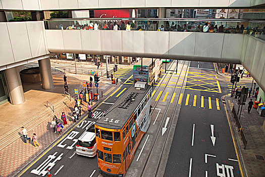 道路,中心,香港
