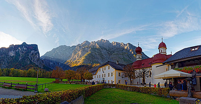 瓦茨曼山,东方,墙壁,国家公园,巴伐利亚,德国,欧洲