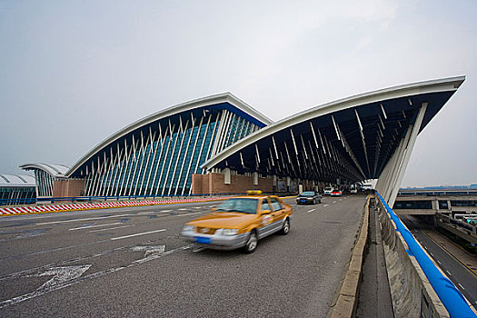 上海,浦东机场