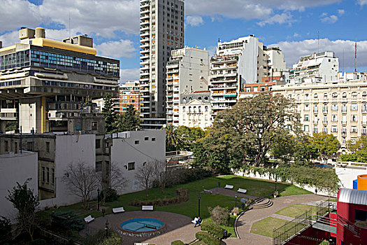 阿根廷,布宜诺斯艾利斯,雷科莱塔,附近,国家图书馆
