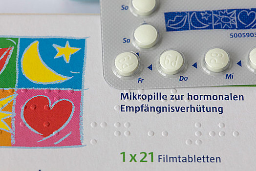 避药药,避孕,药物,药片,包装,德国,欧洲