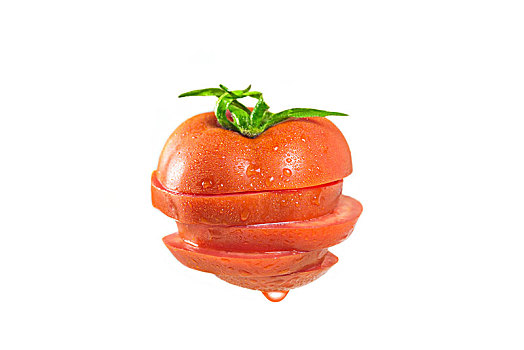 切片的西红柿