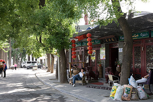 北京什刹海风景