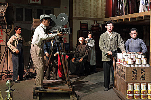 上海电影制片厂拍摄场景