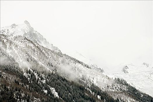 山坡,法国阿尔卑斯山