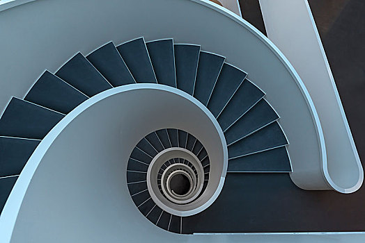 现代,螺旋楼梯,德国,欧洲