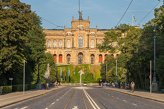 巴伐利亚国会大厦,巴伐利亚,议会,慕尼黑,德国,欧洲