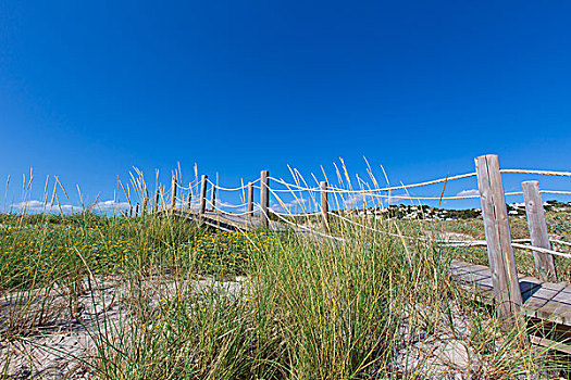 米诺卡岛,沙丘,巴利阿里群岛