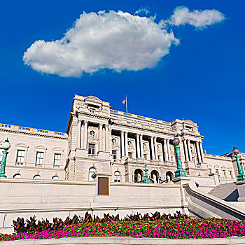 国会图书馆,杰斐逊,建筑,华盛顿特区,美国