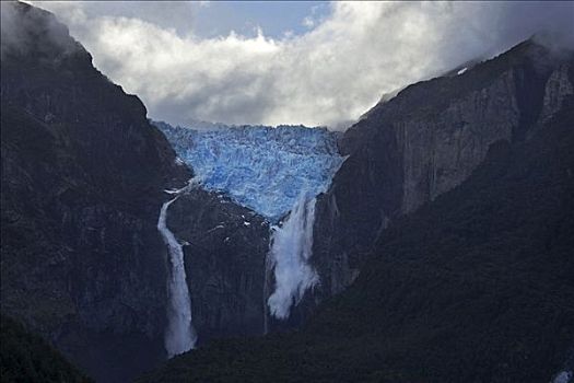 冰河,公园,巴塔哥尼亚,智利,南美