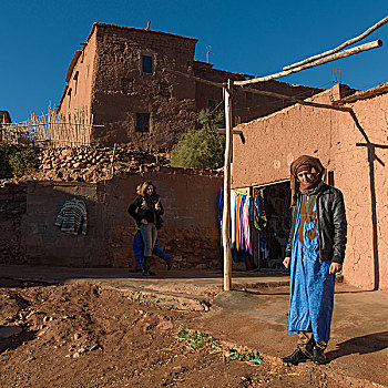 人,要塞,瓦尔扎扎特,摩洛哥