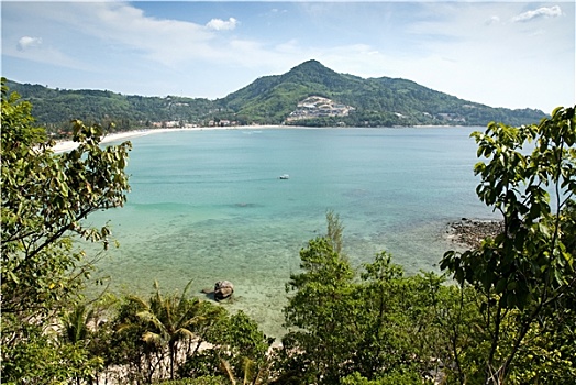 海滩,靠近,普吉岛,泰国