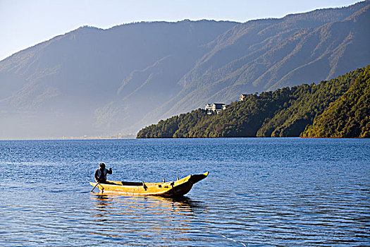 四川云南泸沽湖