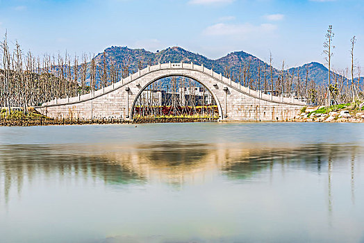 杭州湘湖景区踏歌桥