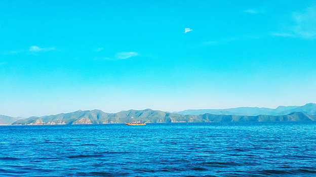 丽江泸沽湖风景区旅游照片