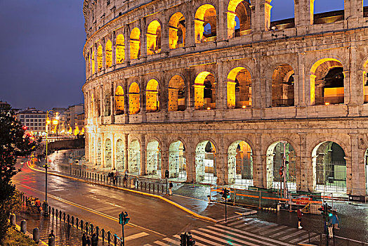 竞技场,罗马圆形大剧场,世界遗产,罗马,拉齐奥,意大利