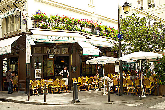 咖啡,巴黎,法国