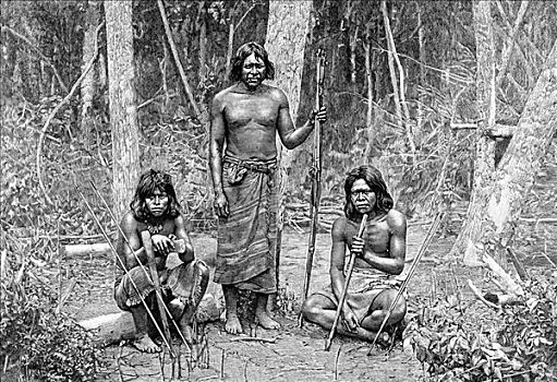 印第安人,北方,查科,巴拉圭