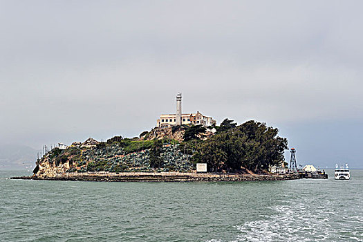 监狱,岛屿,阿尔卡特拉斯岛,旧金山,加利福尼亚,美国