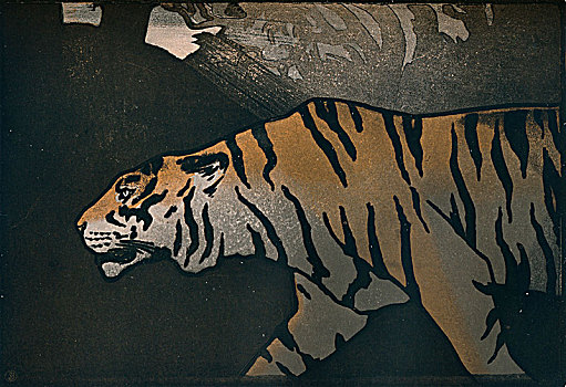 虎,艺术家