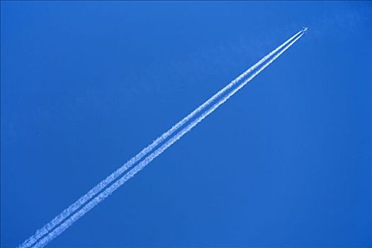 客机,攀登,飞行,创作,飞行云,蓝天