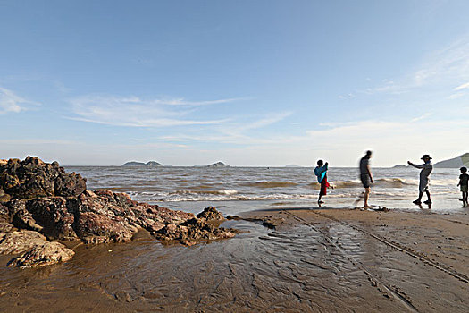 海上日出