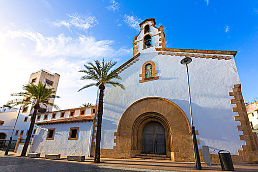 城市,女修道院,阿利坎特,西班牙