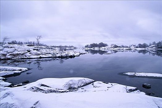 雪,群岛,瑞典