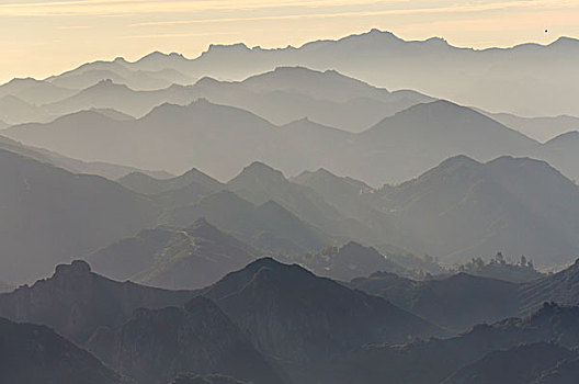 圣莫尼卡,山,国家休闲度假区,加利福尼亚