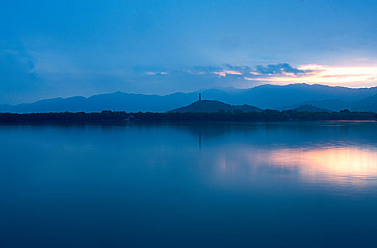 颐和园,昆明湖,西堤,玉泉山,玉泉塔